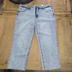 Time and Tru Light Wash Straight Leg Jeans